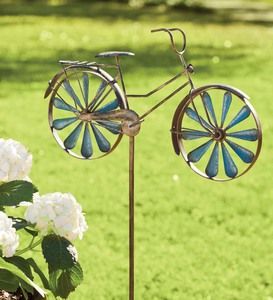 Bicycle Garden Stake