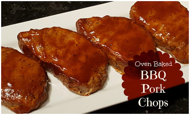 Boneless Pork Chops with BBQ Sauce