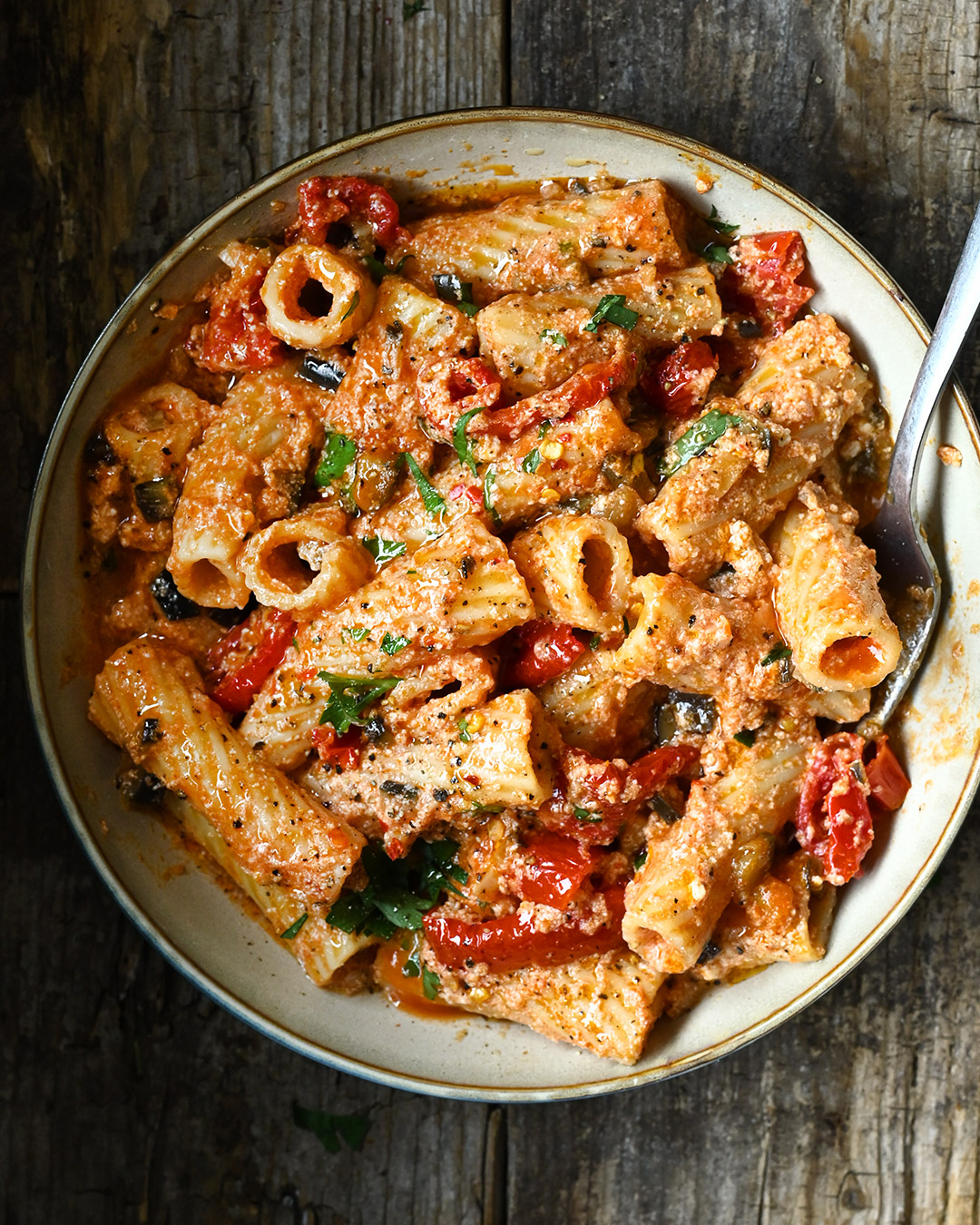 Spicy Eggplant Dumplings