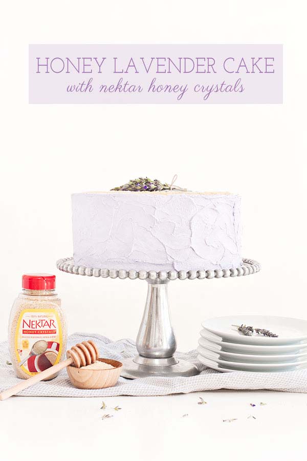 Honey and Lavender Cake Recipe