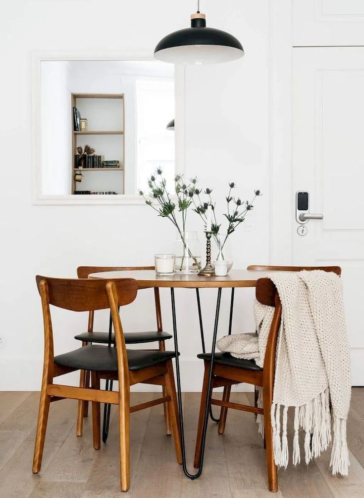 Minimalist Kitchen with Diner Booth