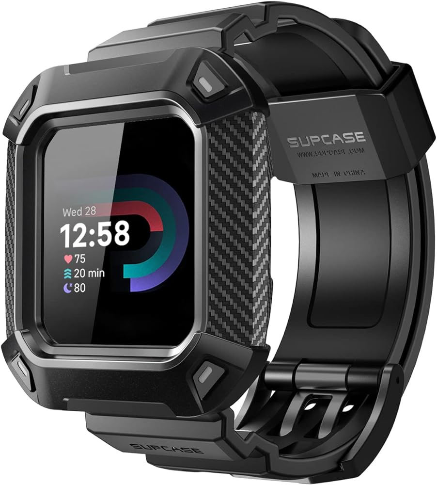 SUPCASE Unicorn Beetle Pro Series Case for Fitbit Versa 3