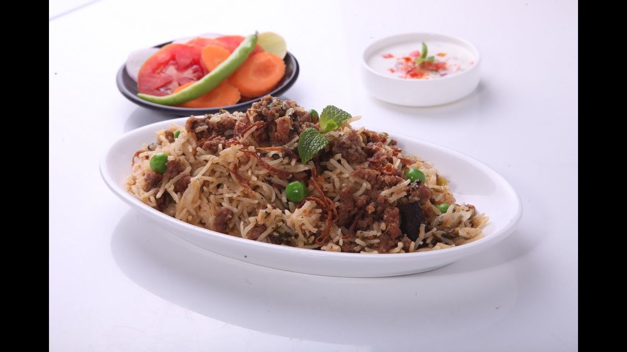 8. Keema Biryani