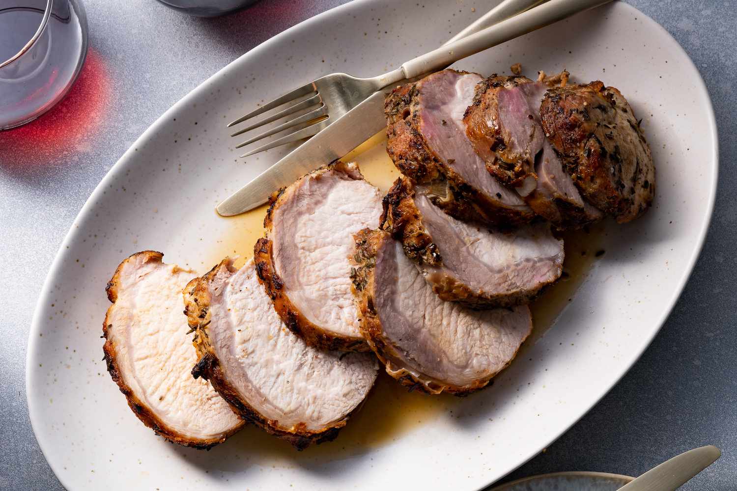 Pork Loin with Rosemary and Garlic