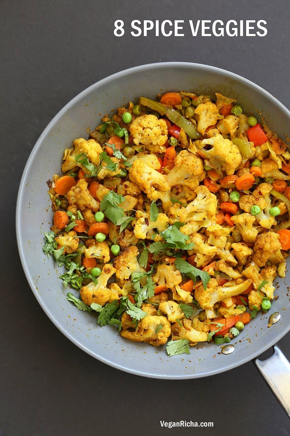 Indian Spiced Vegetable Stir-Fry