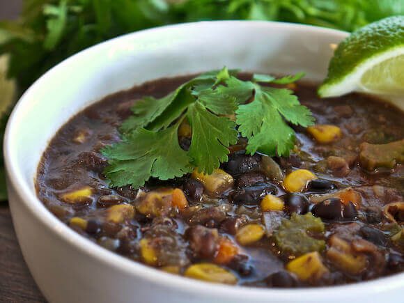 7. Mexican Black Bean and Corn Stew