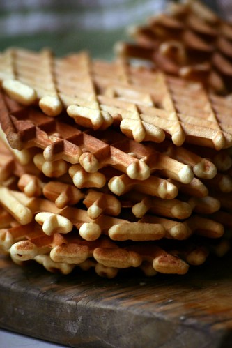 Pizzelle de almendra y miel