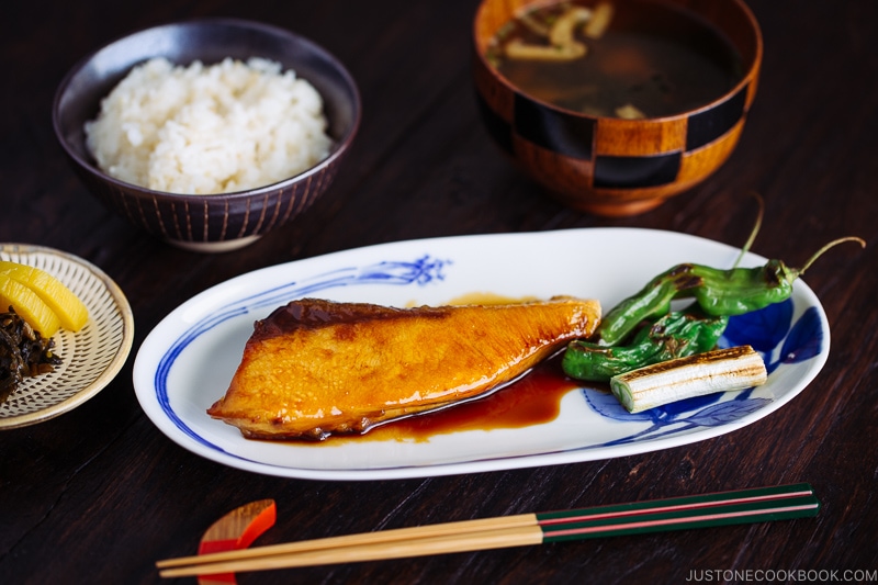 Kanpachi Teriyaki Stir-Fry