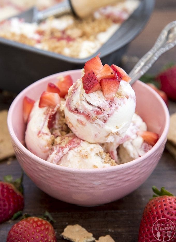 Strawberry Cheesecake Ice Cream