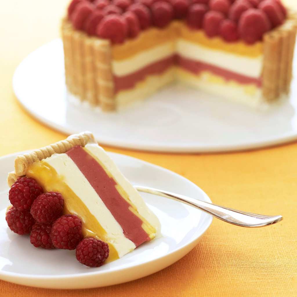 Mango and Raspberry Sorbet
