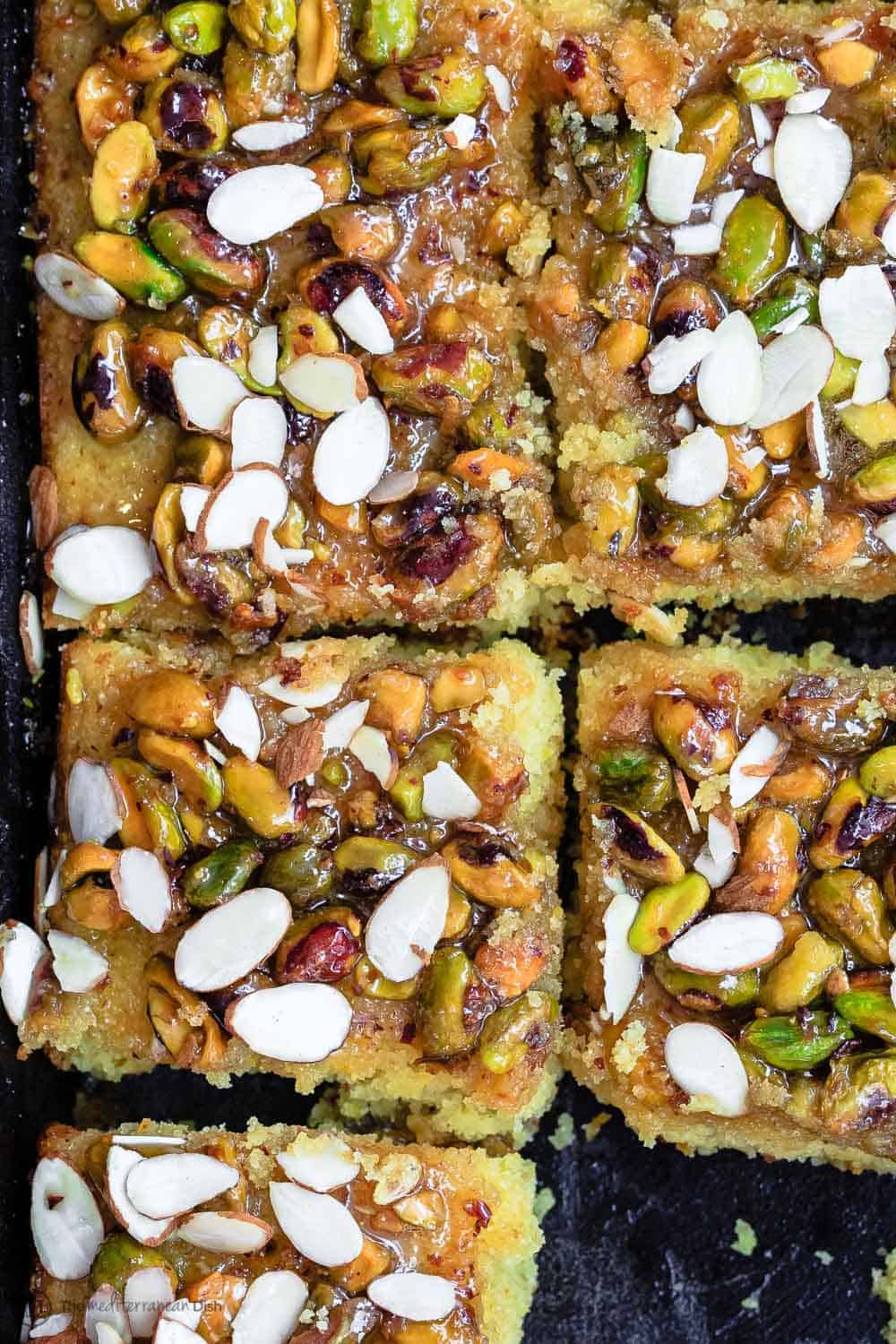 Honey and Pistachio Cake Recipe