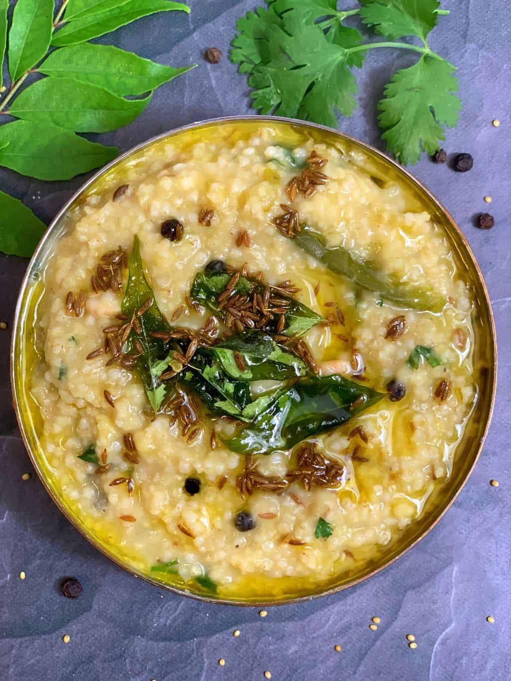 Pongal Recipe 3: Millet Pongal