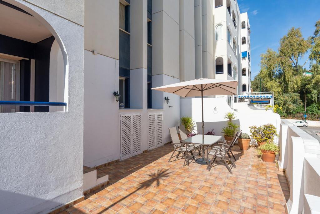 Beachfront Apartment with Private Terrace