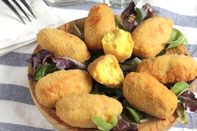 Croquetas de pollo al curry