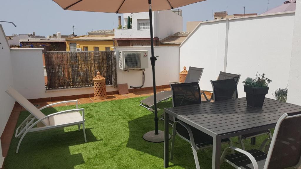 Apartamento en el centro de Málaga con terraza