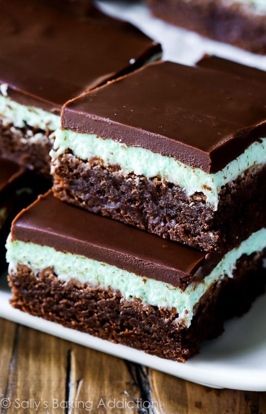 Mint Chocolate Brownies