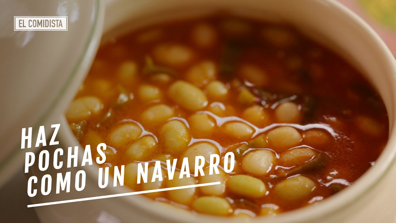 Receta de Pochas a la navarra - Canal de Cocina de David