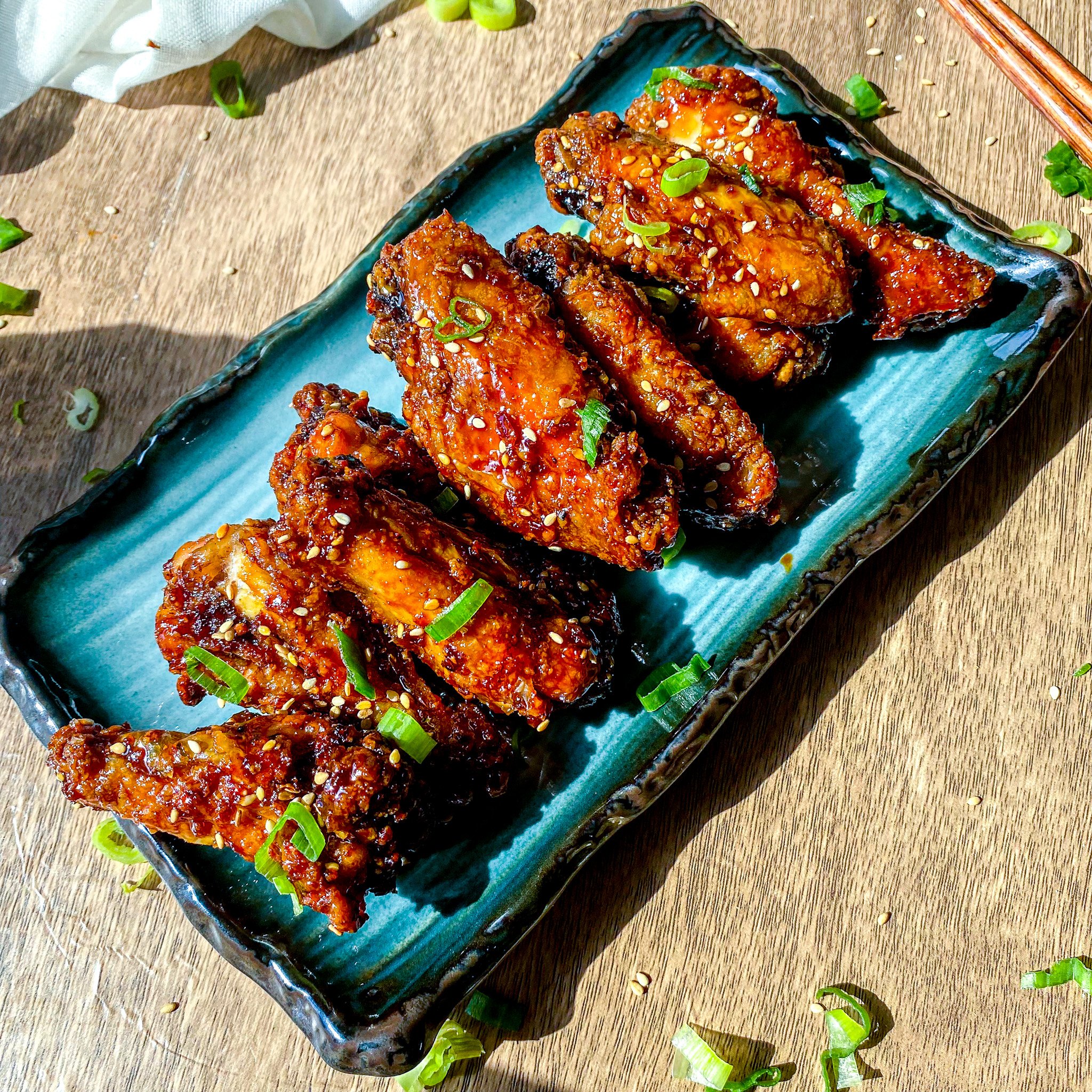 Soy Garlic Chicken Wings