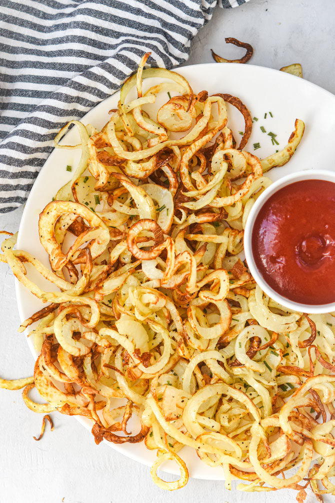 Curly Air Fryer French Fries
