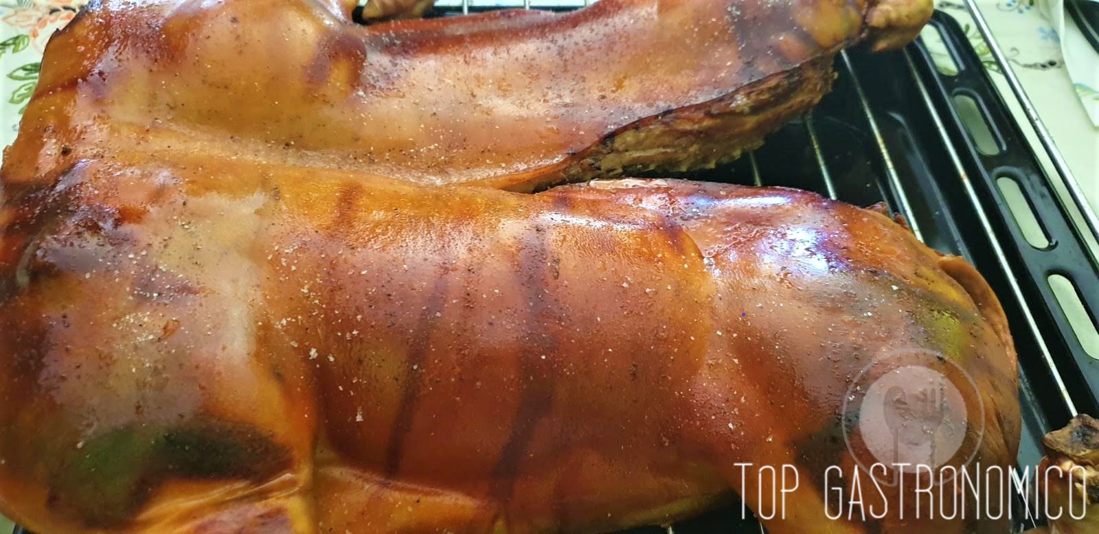 Receta de cochinillo asado al estilo mediterráneo en Thermomix