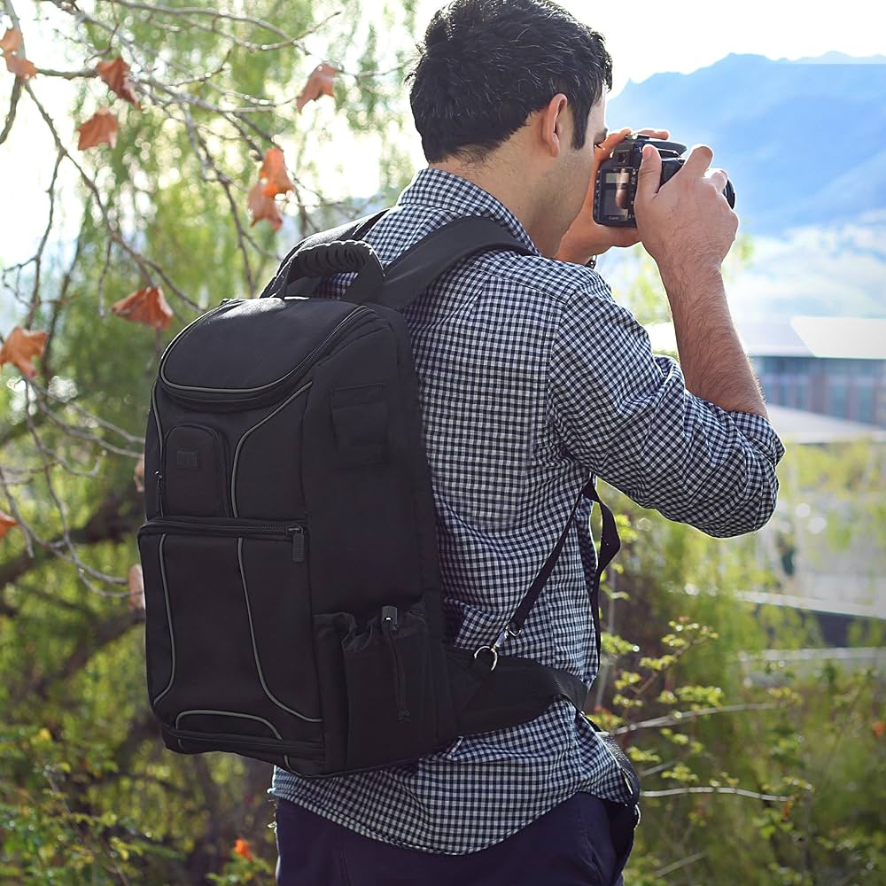 USA Gear DSLR Camera Backpack Case