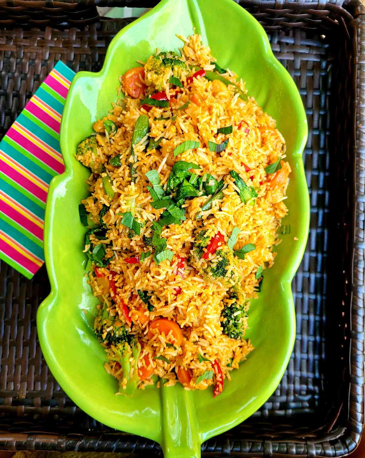 Coconut Curry Veggie Fried Rice
