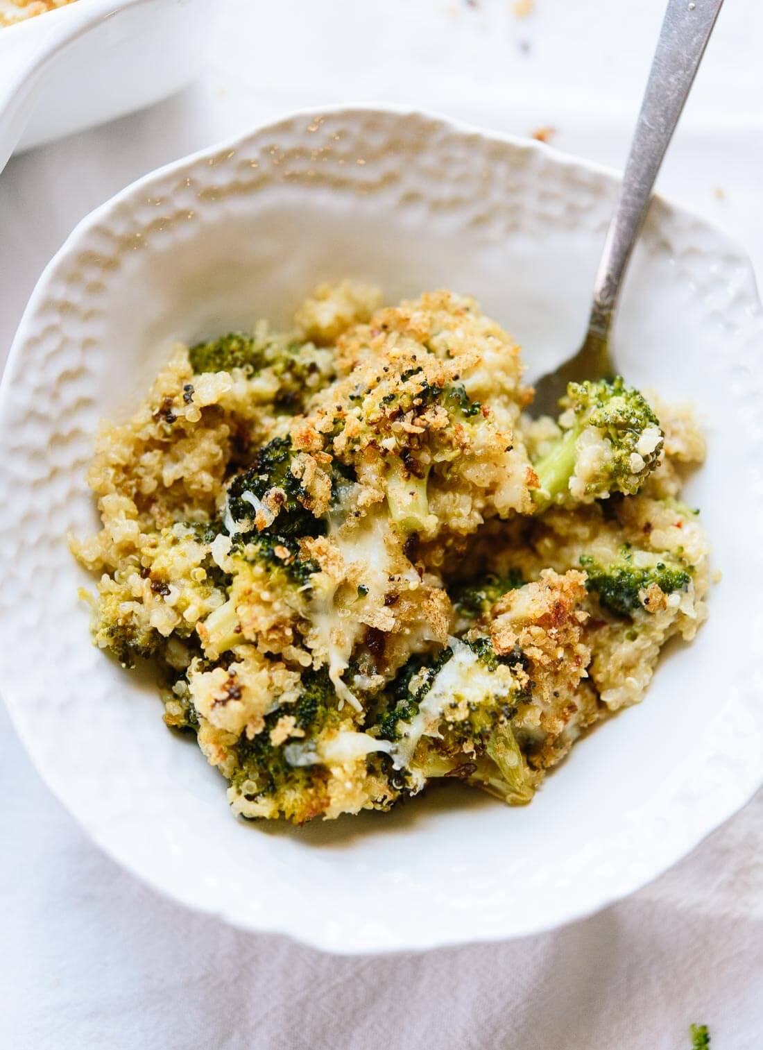 Quinoa and Broccoli Casserole