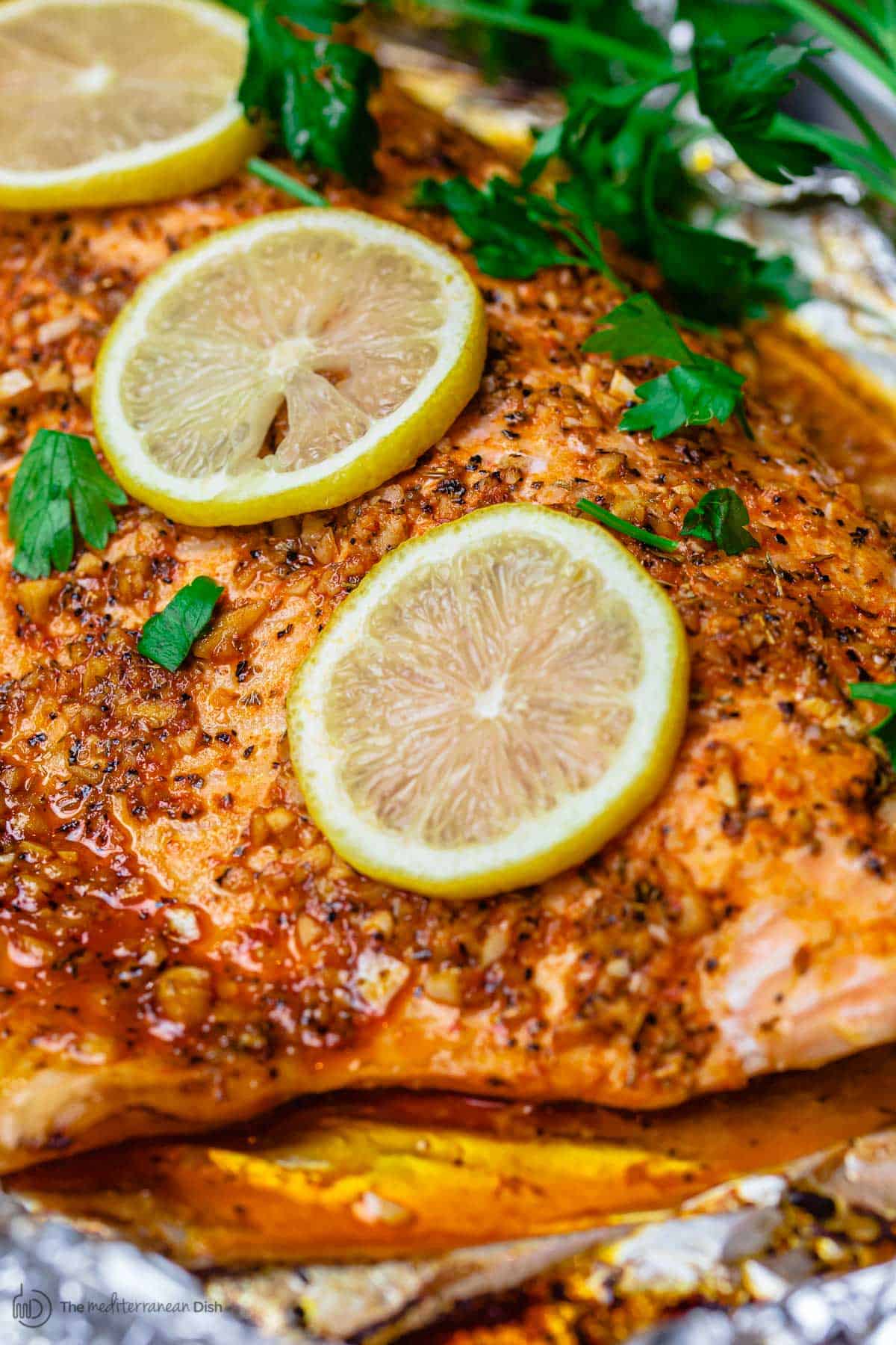 Mediterranean Baked Salmon