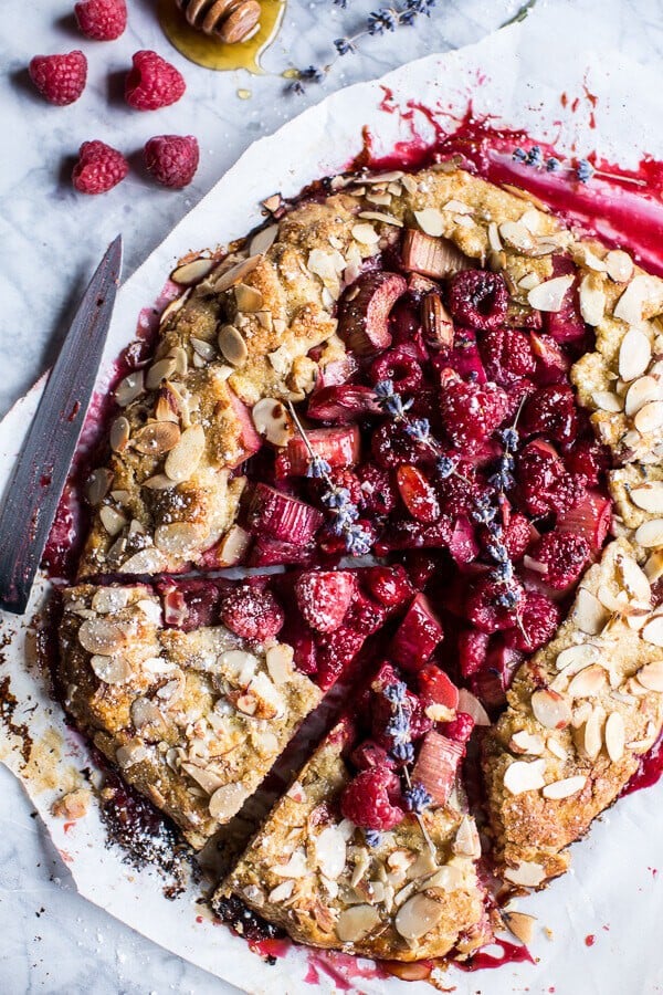 Lavender Honey and Raspberry Cake