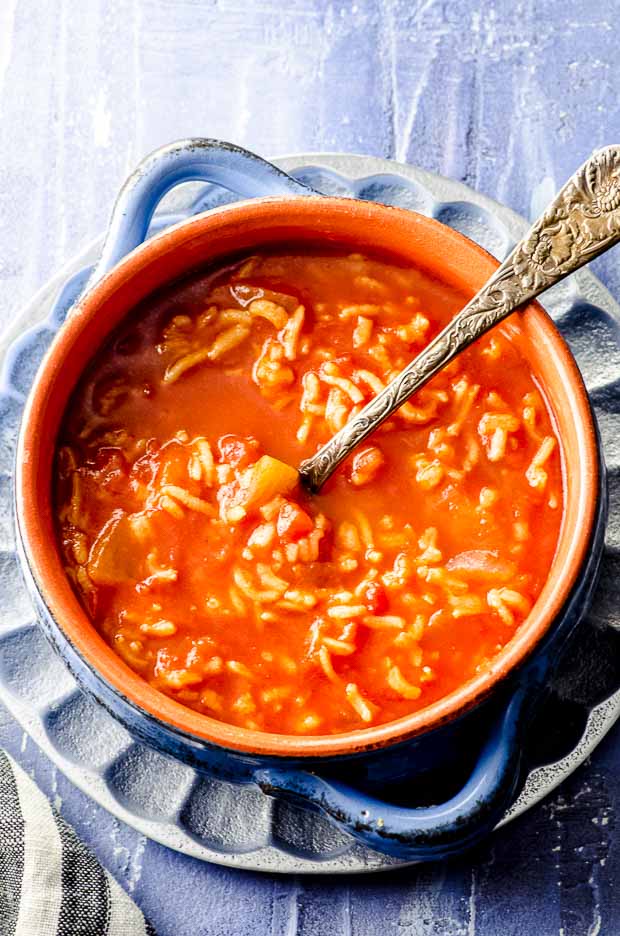 Tomato Rice Soup
