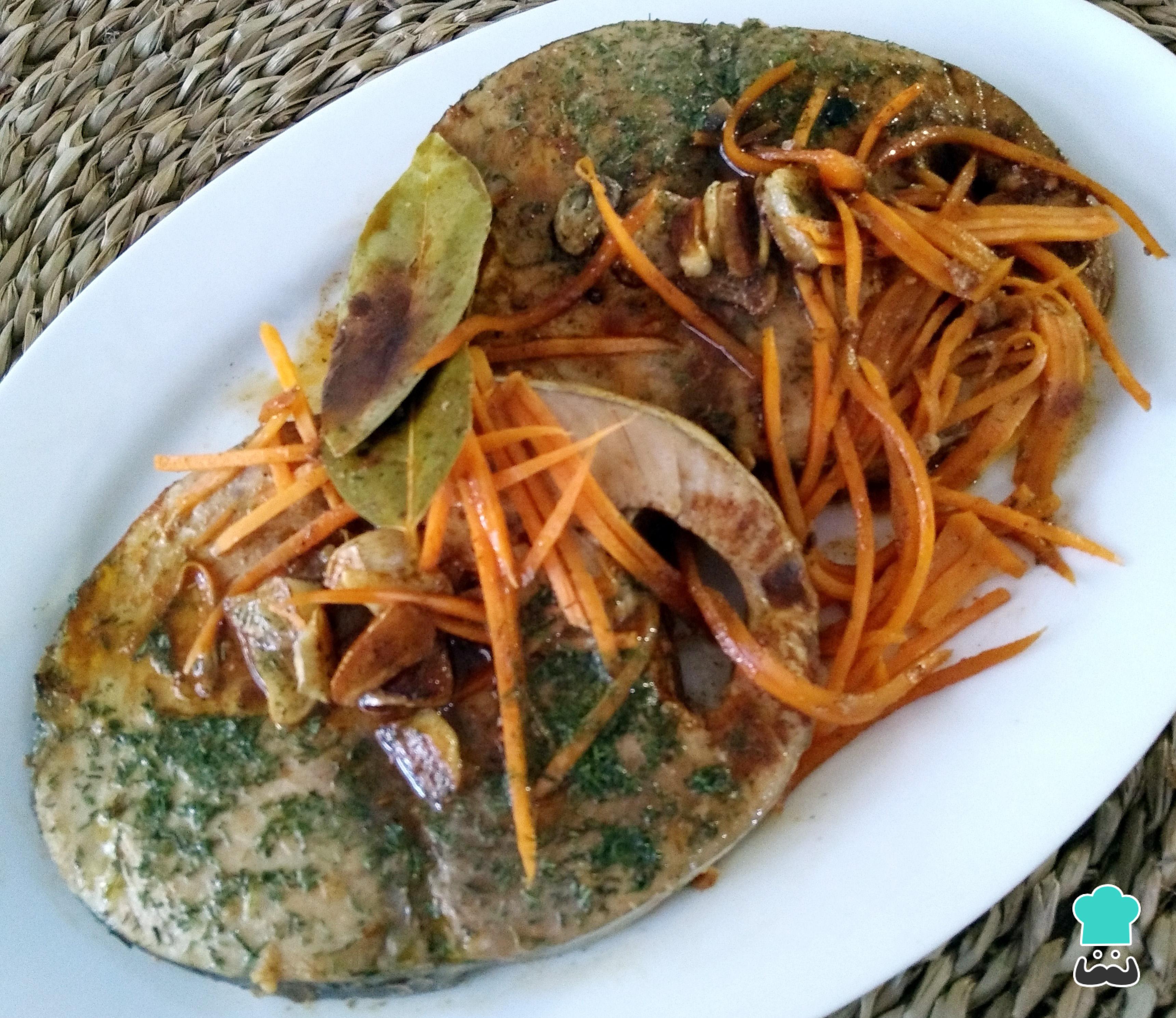 Receta de bonito en escabeche con limón y eneldo