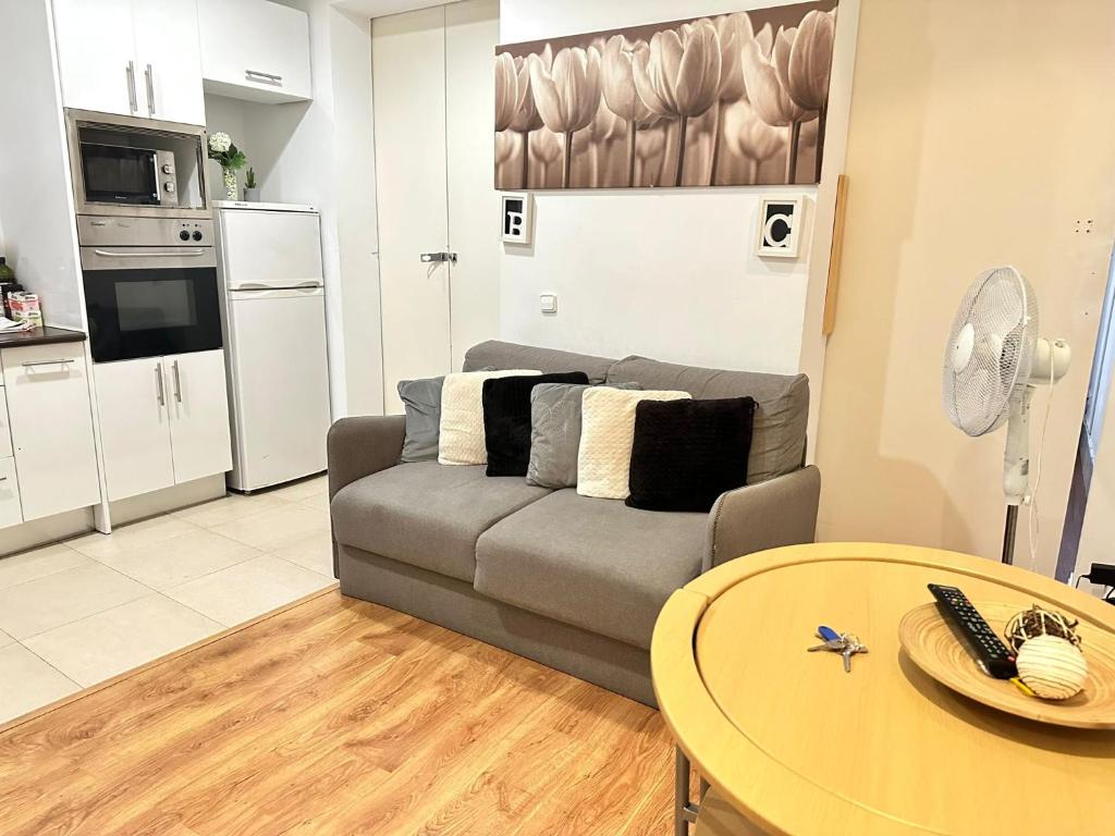 Apartamento con terraza en Chueca
