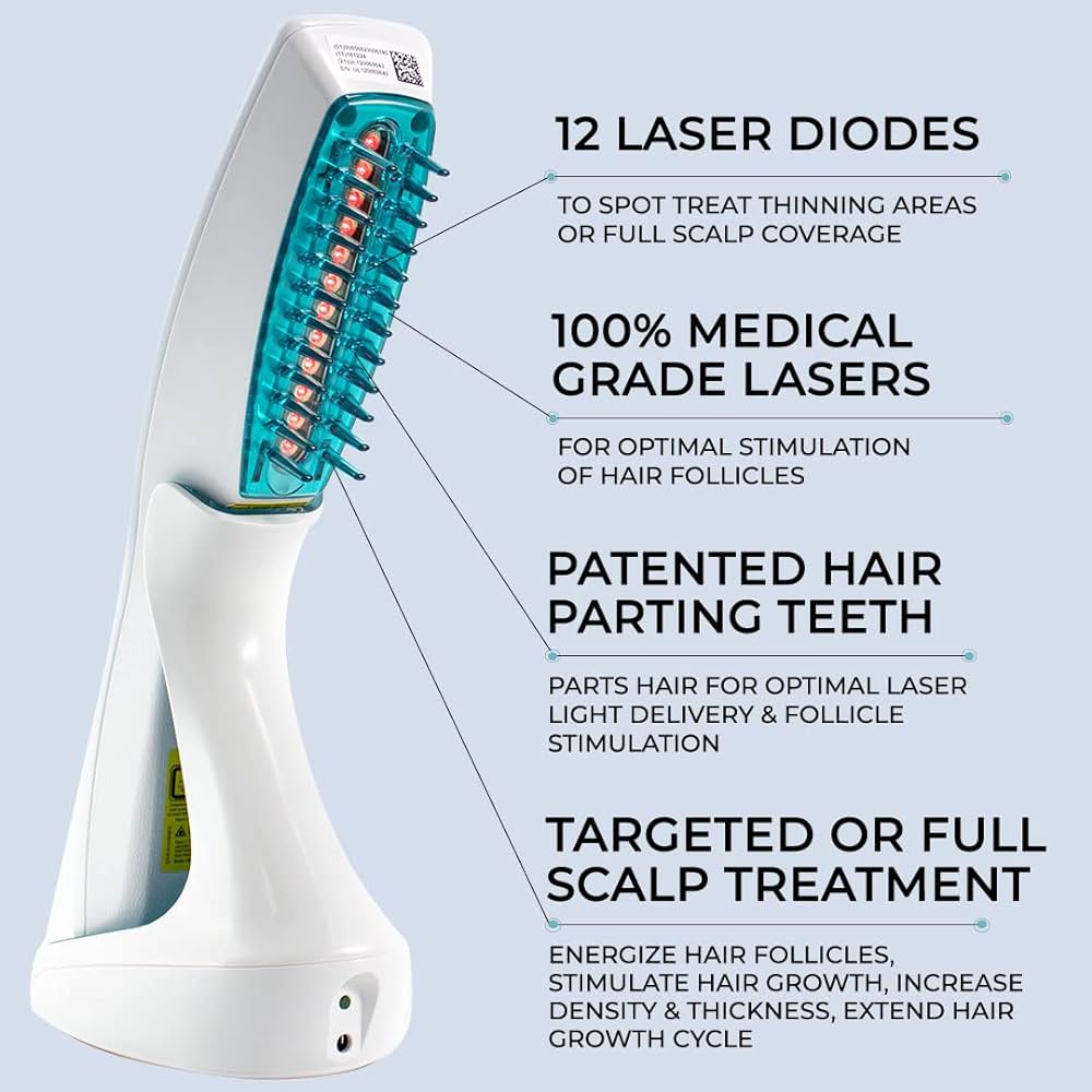 HairMax LaserComb Ultima 12