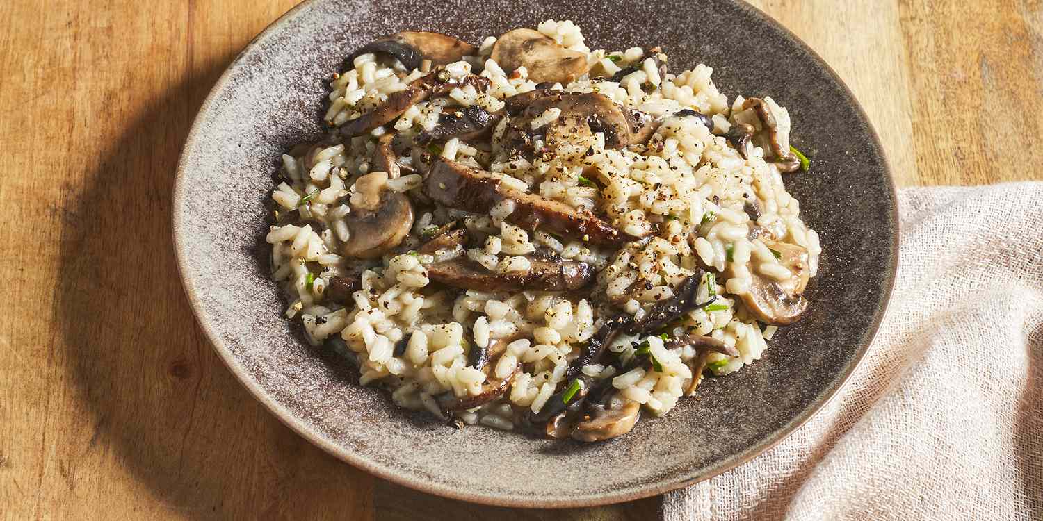 Rice and Mushroom Risotto