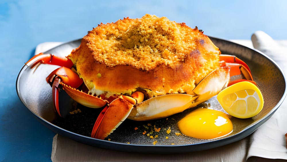 Receta de Txangurro gratinado con un toque especial