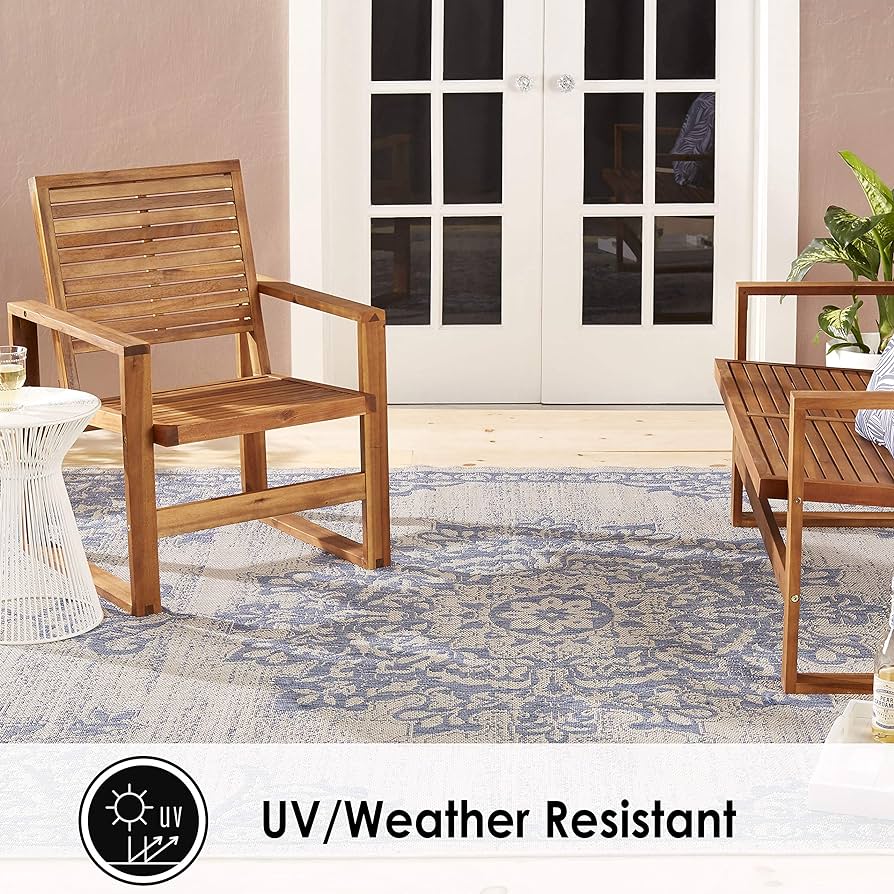 7. Home Dynamix Nicole Miller Patio Country Azalea Indoor/Outdoor Area Rug