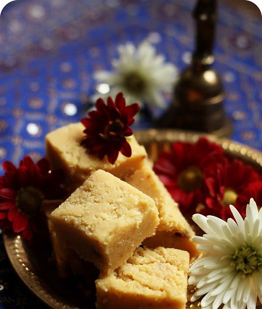 Mysore Pak with Cardamom Flavor