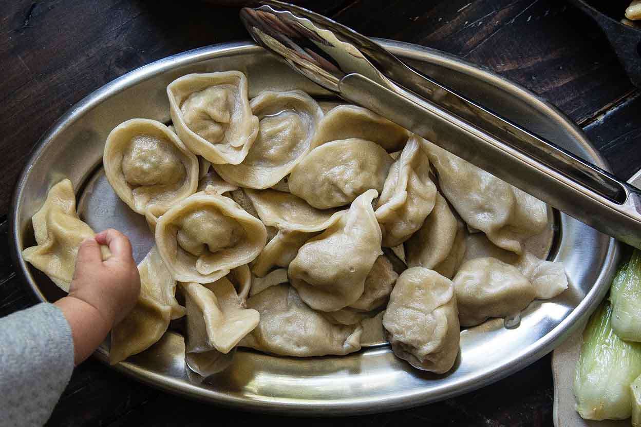 Mushroom and Tofu Dumplings