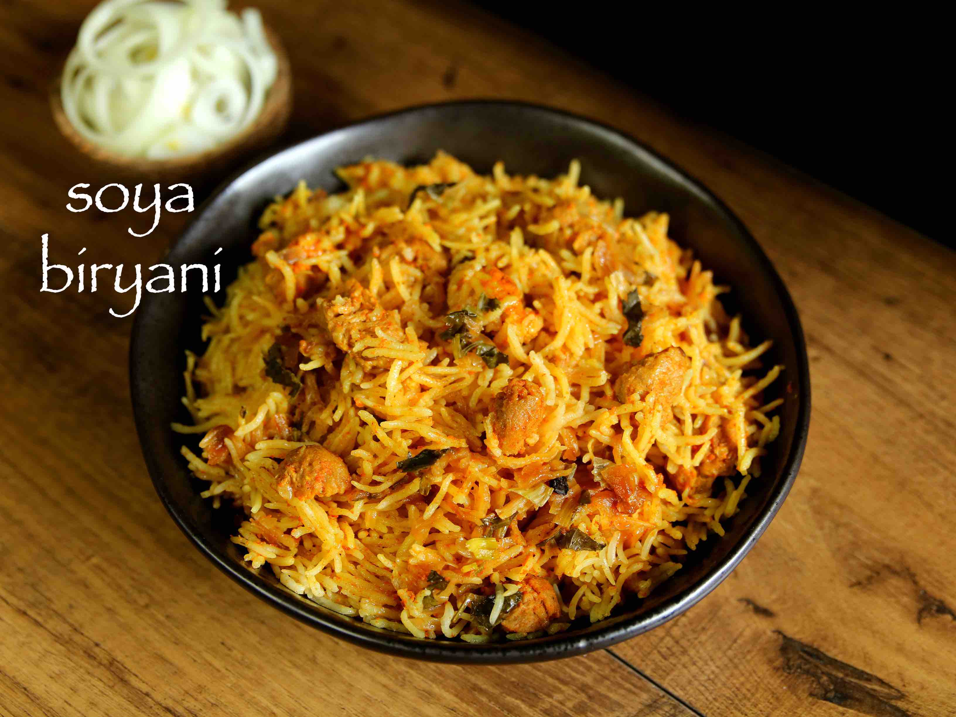 Soya Chunks Dum Biryani
