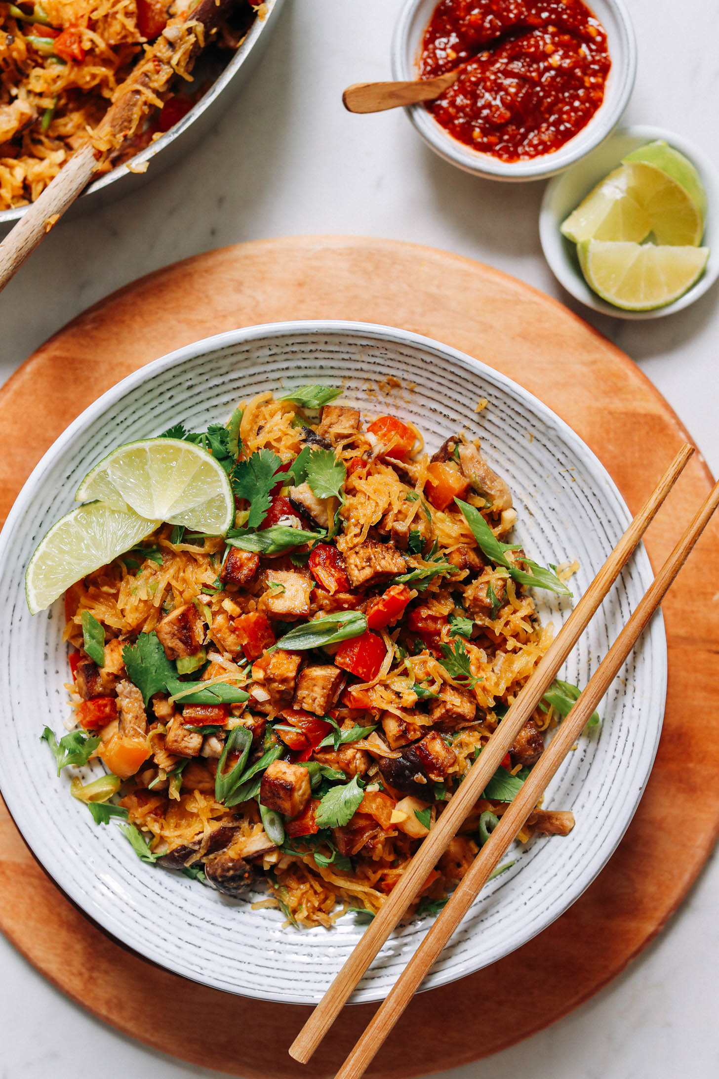 Spaghetti Squash Stir Fry