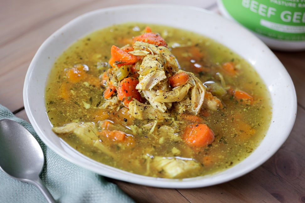 Thermomix Chicken and Vegetable Soup