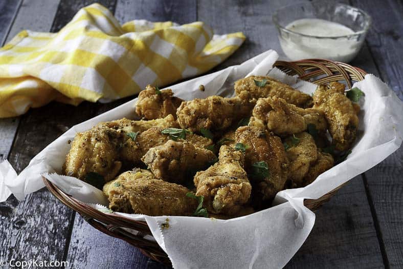 Wingstop Lemon Pepper Wings