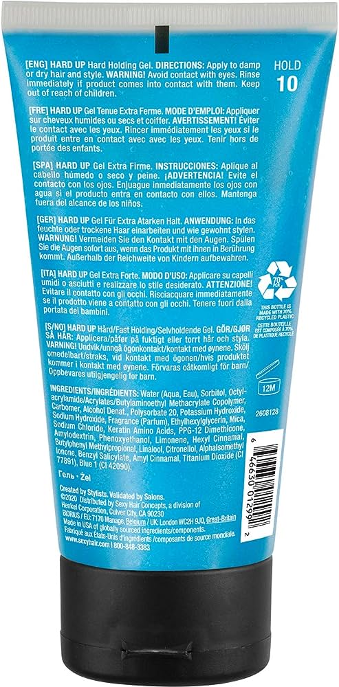 SexyHair Style Hard Up Hard Holding Gel