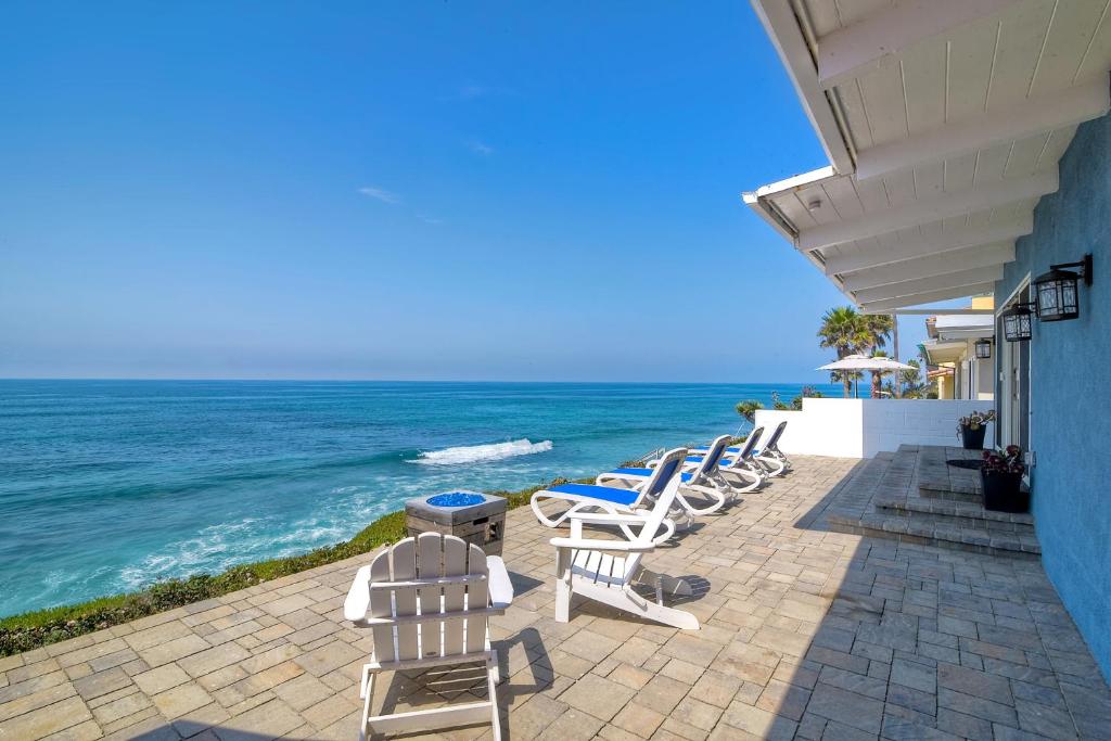 Oceanfront Villa with Private Beach Access