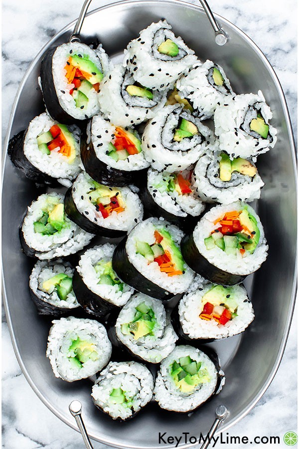 Carrot and Avocado Roll