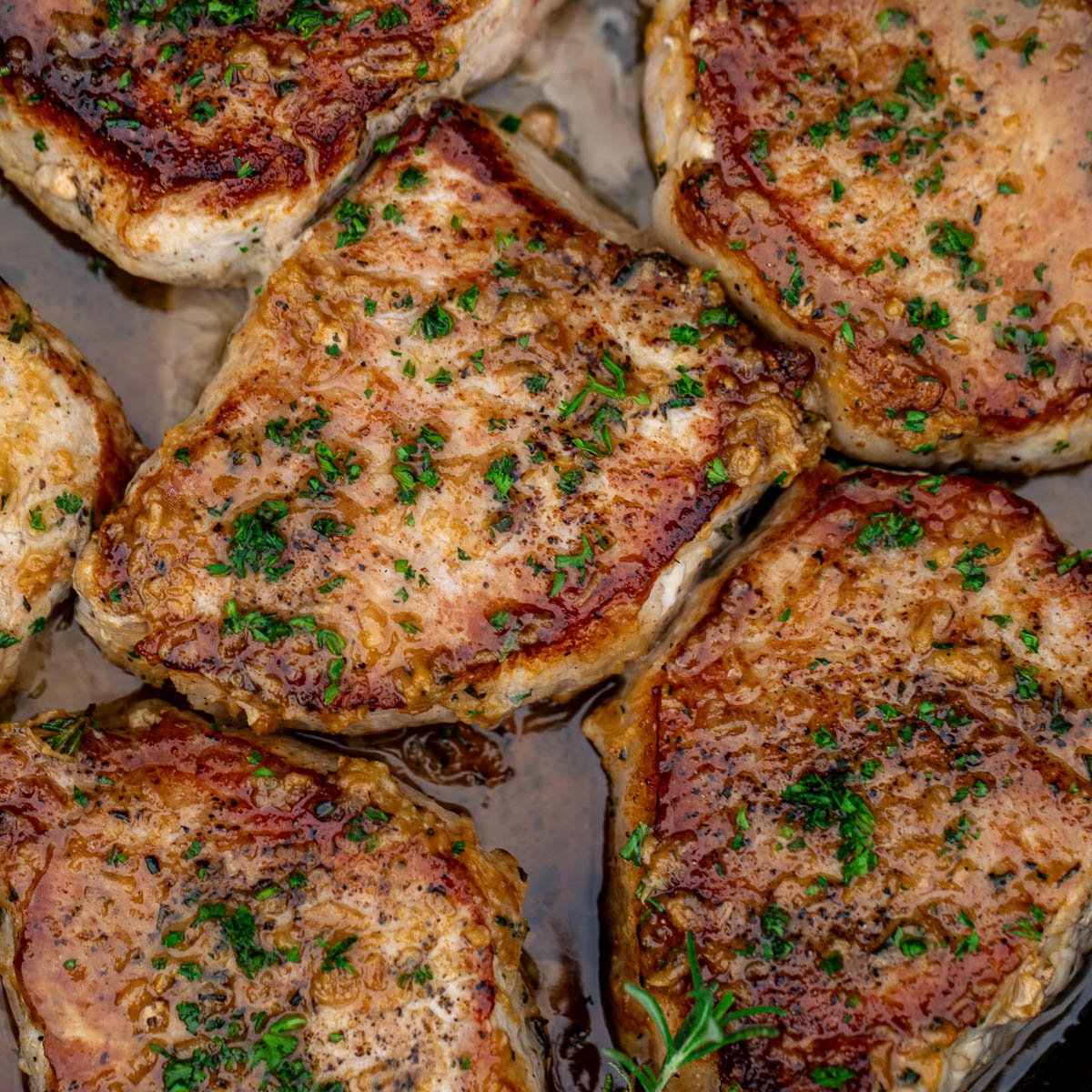 Pan-Seared Boneless Pork Chops