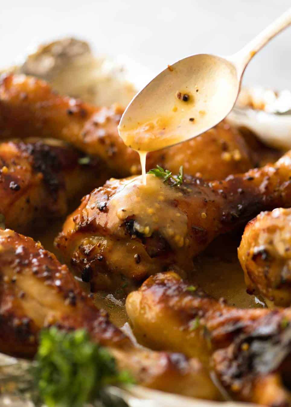 Honey Mustard Chicken Drumsticks