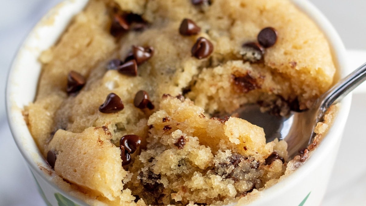 Chocolate Chip Mug Cake