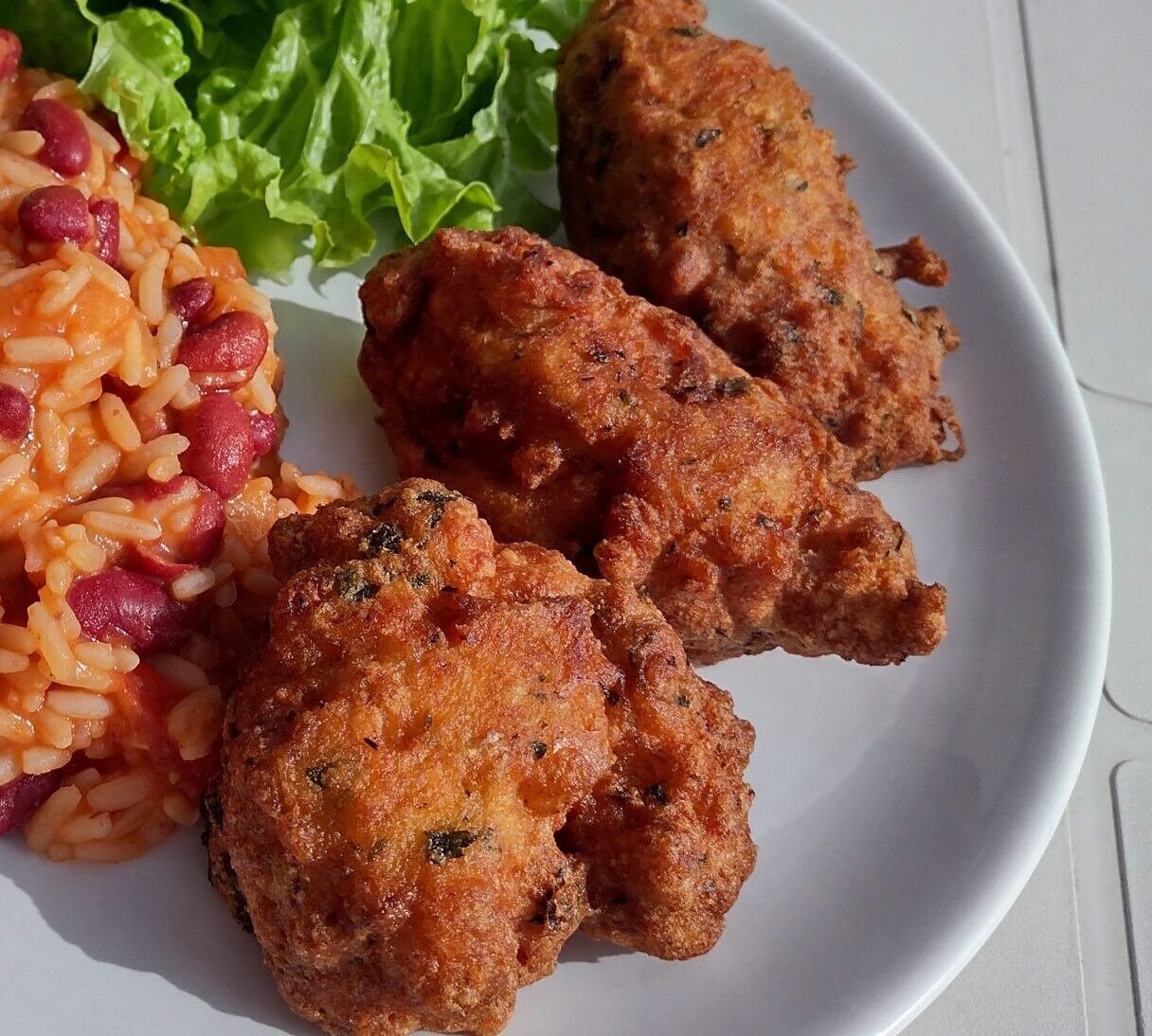 Pataniscas de Bacalhau (Codfish Fritters)