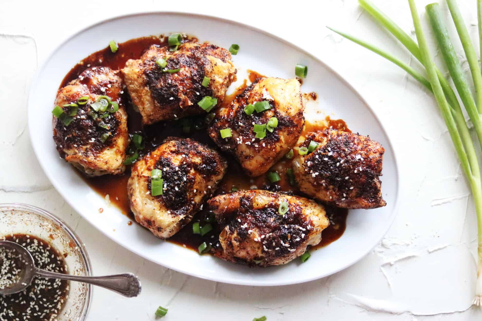Soy Ginger Air Fryer Fried Chicken